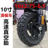 XUANCHENG Skuter Elektrik Tayar 10x2.75-6.5 Tayar Vakum Model Kelajuan Tinggi 10 Inci Tayar Vakum Lu