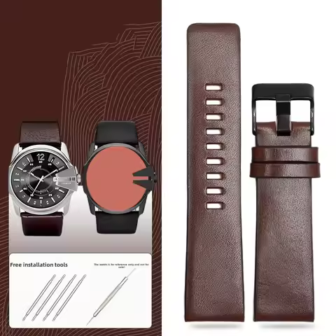 Men watch strap For DIESEL watchband DZ7312 DZ4323 DZ7257 stainless steel pin buckle 22 24 26 28 30 