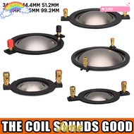 JUNE1 1Pcs Tweeter Voice Coil Membrane, Titanium Film 34.4 44.4 51.3 72.2 74.5mm Core Treble Speaker