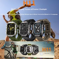 H11 Sports Wireless Charging Outdoor Flashlight Dynamic Island 2.19-inch 12H11 Smart Watch