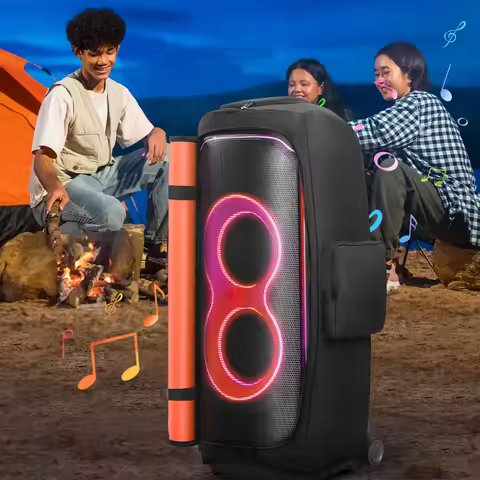 For JBL Partybox Double-Sided Speaker Storage Bags Waterproof Nylon Storage Case Party Speaker Carry