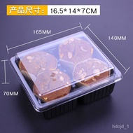 ⭐Free Shipping⭐Disposable Environmentally Friendly Transparent Cake Box Dessert Box Pastry Box Bread Box Moon Cake Box F