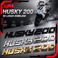 EMBLEM SYM HUSKY200 HUSKY 200 LOGO EMBLEM ACCESSORIES ACCESSORY MODIFIED MODIFY