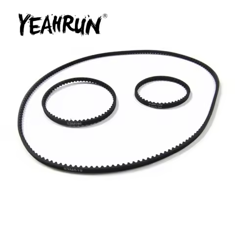 YEAHRUN Front Belt Pack 138T & 519T & 186T for 3Racing SAKURA D3 CS Drift 1/10 Racing Car Upgrade Pa