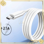 สายชาร์จ แอนดรอยด์ สายชาร์จฟาสชาร์จ สายเคเบิลข้อมูล สายชาร์ท Data Cable สายชาร์ตเร็ว  2.1Aสายยาว 1เมตร มาตรฐาน ชาร์จเร็ว