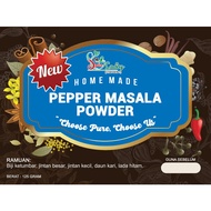 Serbuk Rempah Lada Hitam Tulen 100% Authentic Homemade Pepper Masala Powder