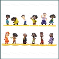 12pcs Encanto Action Figure Madrigals Family Model Dolls Toys For Kids Home Decor Ornament Collectio