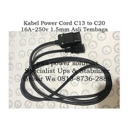 Cable Power Cord C13 to C20 16A-250v 1.5M