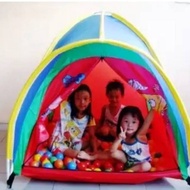 Tenda Anak 200cm Karakter/Tenda Anak Keong Rakit Parasut Pipa Paralon