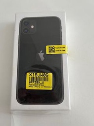 iPhone 11 black 128gb (sealed) not yet opened