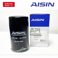 Aisin กรองน้ำมันเครื่อง Isuzu Dmax Commonrial ลูกยาว ปี03-12 เครื่อง 2.5 3.0 4JJ 4004 MU-7  D-max รุ่นปี 2006-2011    รุ่นที่มีกรองอยู่ด้านล่างเครื่อง ลูกยาว