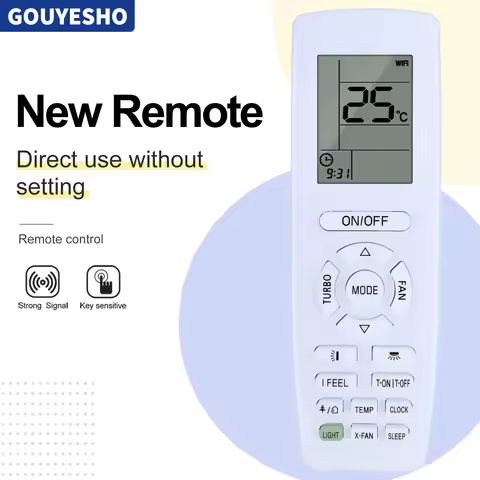 New YAP1FB YAP1FB2 YAD1F YV1L1 Remote Control For GREE ONIDA Noblex Air Conditioner