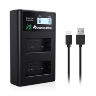 Powerextra NP-W126S Battery Charger Compatible with Fujifilm NP-W126s, X100f X-A1 X-A2 X-A3 X-A5 X-A