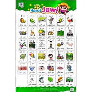 Poster . Huruf Jawi . DCS 133 . Daya . { READY STOCK } F25