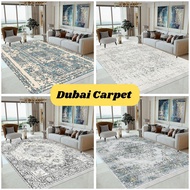 IRIS Dubai Carpet 3d Lembut Dan Tebal Karpet Ruang Tamu Estetik Moden