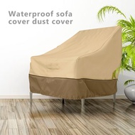 [GLOBAL] Patio Chair Cover Lounge Deep Seat Cover Waterproof Outdoor Lawn Furniture Cover - Coffee +