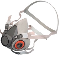 Half Face Respirator 3M 6200 6300 7502 Gas Mask Spray Paint Decoration Chemical Dust Mask Protection