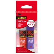 3M SCOTCH GLUE STICK TWIN PACK 8G(W&P) GS-38T