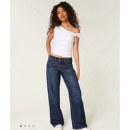 Hollister Low Rise Super Baggy Jeans size 8 (New with Tags)
