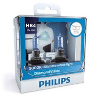 PHILIPS Car Light Bulb Diamond Vision 5000K HB4