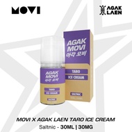 [SALT] MOVI X AGAK LAEN TARO ICE CREAM SALTNIC 30ML BY MOVI