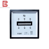 FORT HZ Vibrating Meter 96 x 96 45 - 55 Hz Vibration Frequency Meter Panel FT-96