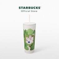 Starbucks Stainless Steel Alpacas Gathering Cold Cup 24oz. ทัมเบลอร์สตาร์บัคส์สแตนเลสสตีล ขนาด 24ออน