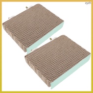 📦 2pcs Bird Perch Platform Corrugated Paper Platform para sa Ibong Alaga Bird Cage Stand Parrot Perc