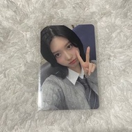 IVE SW Lucky Draw Gaeul 秋天校服小卡
