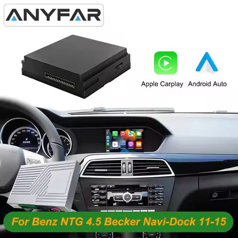 Wireless Carplay Suitable For Mercedes Benz A B C E CLA GLA GLK ML Sprinter NTG4.5 Becker Module And