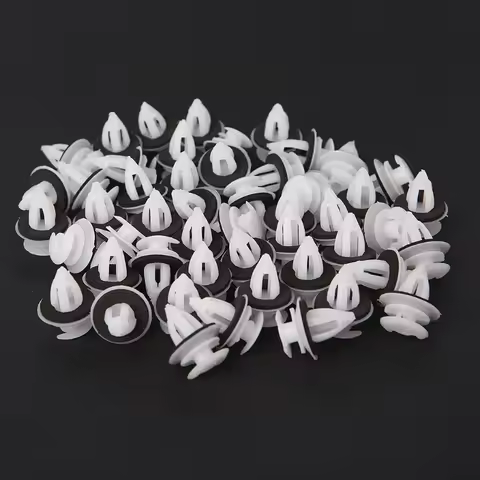 50PC/Bag Door Panel Clips With Seal Ring for bmw E34 E36 E38 E39 E46 M3 M5 Z3 X5