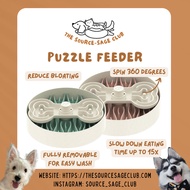 Puzzle Feeder / Slow Feeder Dog Bowl for Eating Habit Training