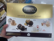 金莎雜錦朱古力朱古力 黑朱古力白朱黑朱咖啡朱古力 杏仁朱古力 Ferrero collection cappuccino rondnoir rocher raffaelo manderly 杏仁