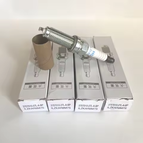 4Pcs 370701027LABP ILZKAR8M7S Original NGK Spark Plug 3707010-27L-A-BP For Hong Qi H5 H6 H9 HQ9 HS5 