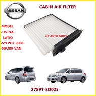 Nissan Latio / Livina / Sylphy / NV200 Cabin Air Cond Filter