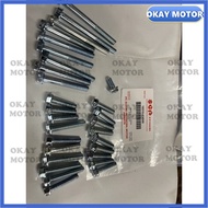 suzuki rg110 RGS RG sport rg-s rg 110 Engine Screw Cover Enjin Skru Full Set screw casing engine t8