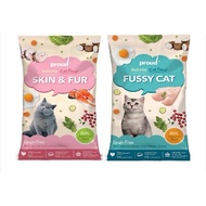 Proud Holistic Fussy Cat Skin and Fur Grain Free Repack 1kg