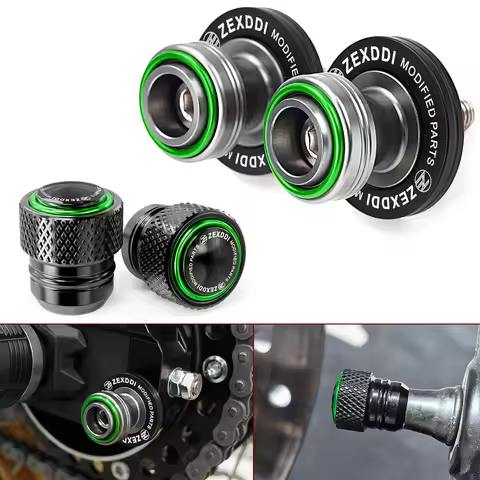 M8 For kawasaki Z900 Z650 ninja 400 500 650 1000 ZX4RR ZX6R ZX10R Motorcycle Swingarm Spools Slider 