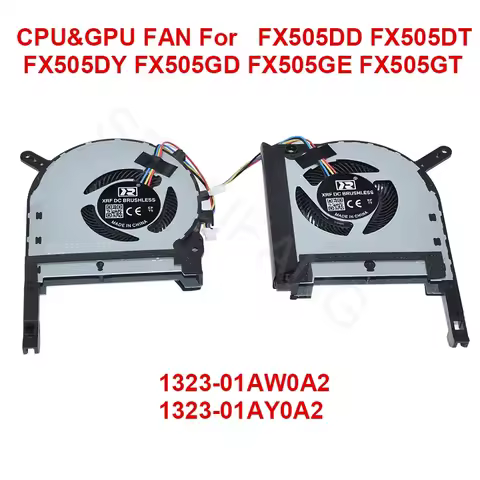 New Fan FM1V FMC9 For ASUS ROG TUF Gaming FX95D FX86 FX95G FX505DD FX505DT FX505DY FX505GD FX505GE F