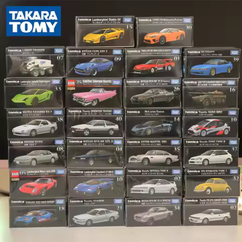 Takara Tomy Tomica Premium TP Scale Car Model Toyota Honda Nissan Kids Room Decor Halloween Xmas Gif