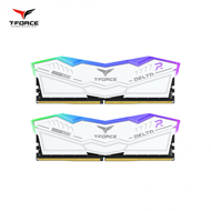 十銓 TEAM T-FORCE DELTA RGB DDR5-6000 32G(16G*2)-白(CL30/支援XMP&EXPO)