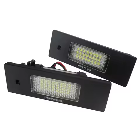 WO-For -BMW 1 6 Z Series E81 E87 E63 E64 Z4 Mini LED No Error Licence Number Plate Light 63267165735