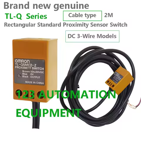 Authentic New Omron TL-Q5MB1-Z TL-Q5MB2-Z TL-Q5MC1-Z TL-Q5MC2-Z Flat Inductive Proximity Sensor Swit