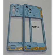 MESIN Bezel Bazzel Middle Bone Engine Cover Samsung A32 4g biru