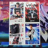 Ollie Bearman 4PCS/SET | Topps Turbo Attax 2026 F1 Haas Base
