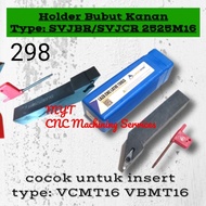 SVJBR/SVJCR 2525M16 25mm rod 120mm length support insert type vcmt16 vbmt16