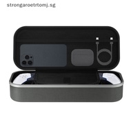 Strongaroetrtomj Portable Case Bag For PS Portal Case EVA Hard Carry Storage Bag For Sony PlayStation 5 Portal Handheld Game Console Accessories SG