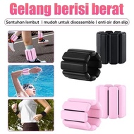 2 Pcs Ankle Wrist Bracelet Set Weight 1kg Adjustable Ankle | Hand & Foot Weight Bracelet | Adjustabl