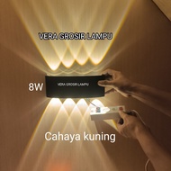 CAHAYA Emico 2-way wall lamp 4W 6W 8W yellow light 3000K Outdoor wall lamp/ 4W 6W 8W 2-way yellow li