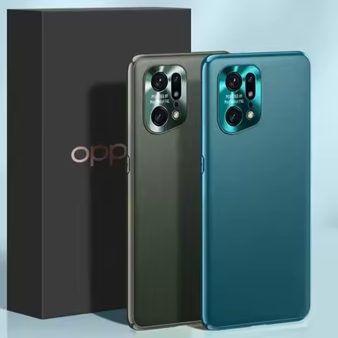 Luxury Leather Case For OPPO Find X5 Pro Protection Cover Matte Silicone Phone Case For OPPO Find X3